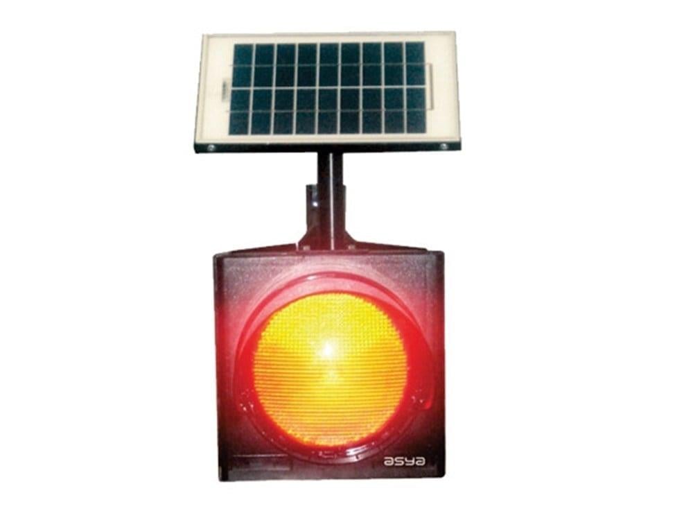 200 mm Power Ledli Güneş Enerjili Flaşör, Solar Çakar Lamba