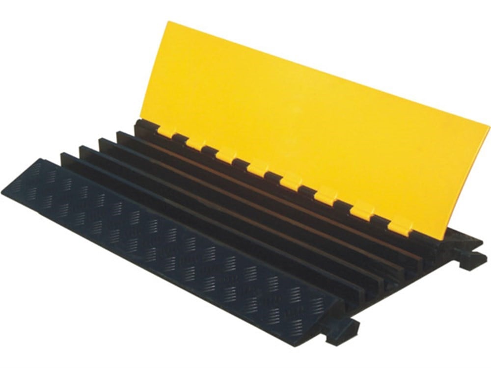Kablo Kanallı Hız Kesici 5 Kanallı, Yol Kasisi 90 x 55 x 5,5 cm