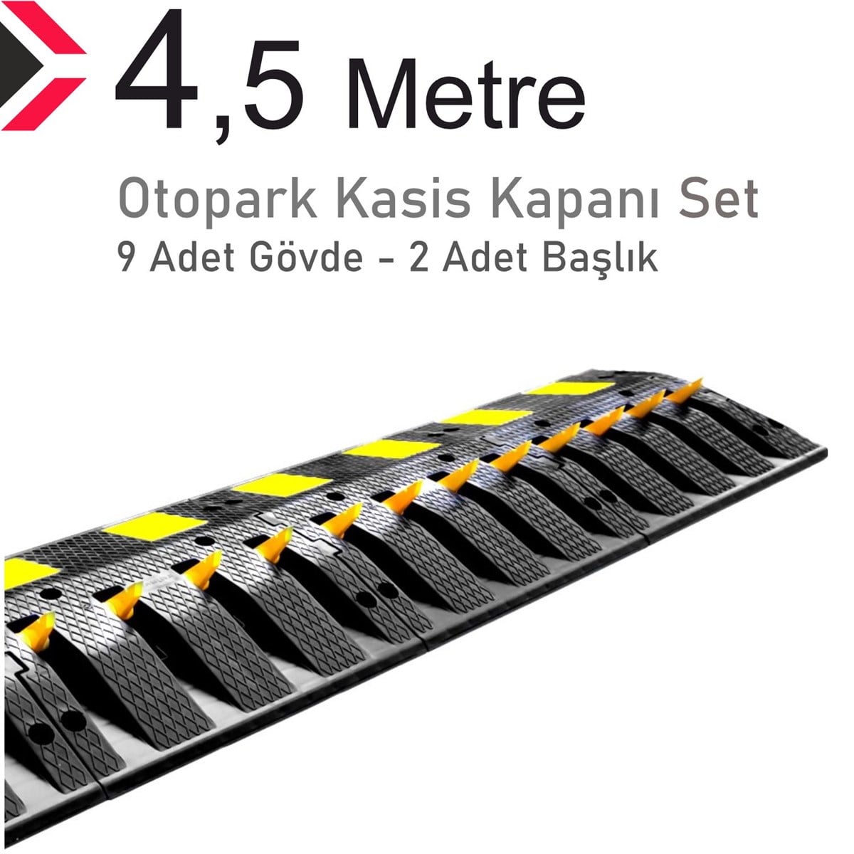 Otopark Kasis Kapanı 50 x 50 x 6 cm 4.5 metre