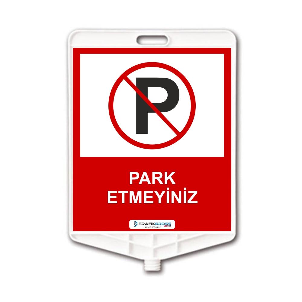 Park Edilmez Dikdörtgen Levha Çift Taraf Baskı