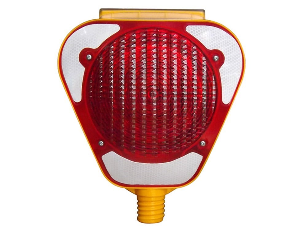 Solar Üçgen Flaşör (Kırmızı)