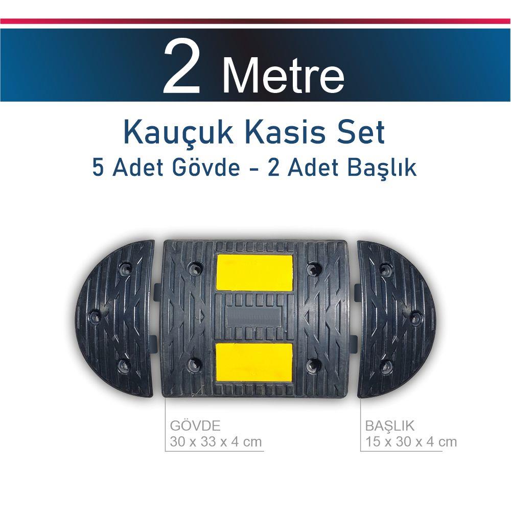 Kauçuk Hız Kesici, Yol Kasisi 30 x 35 x 4 cm