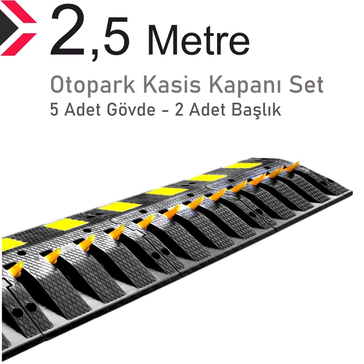 Otopark Kasis Kapanı 50 x 50 x 6 cm 2.5 metre