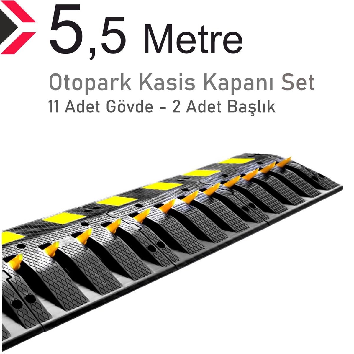 Otopark Kasis Kapanı 50 x 50 x 6 cm 5.5 metre