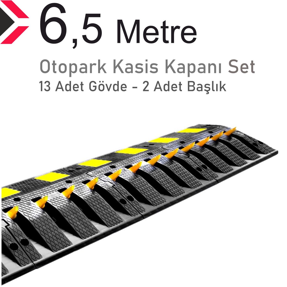 Otopark Kasis Kapanı 50 x 50 x 6 cm 6.5 metre