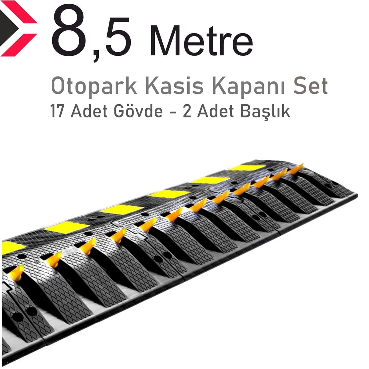 Otopark Kasis Kapanı 50 x 50 x 6 cm 8.5 metre