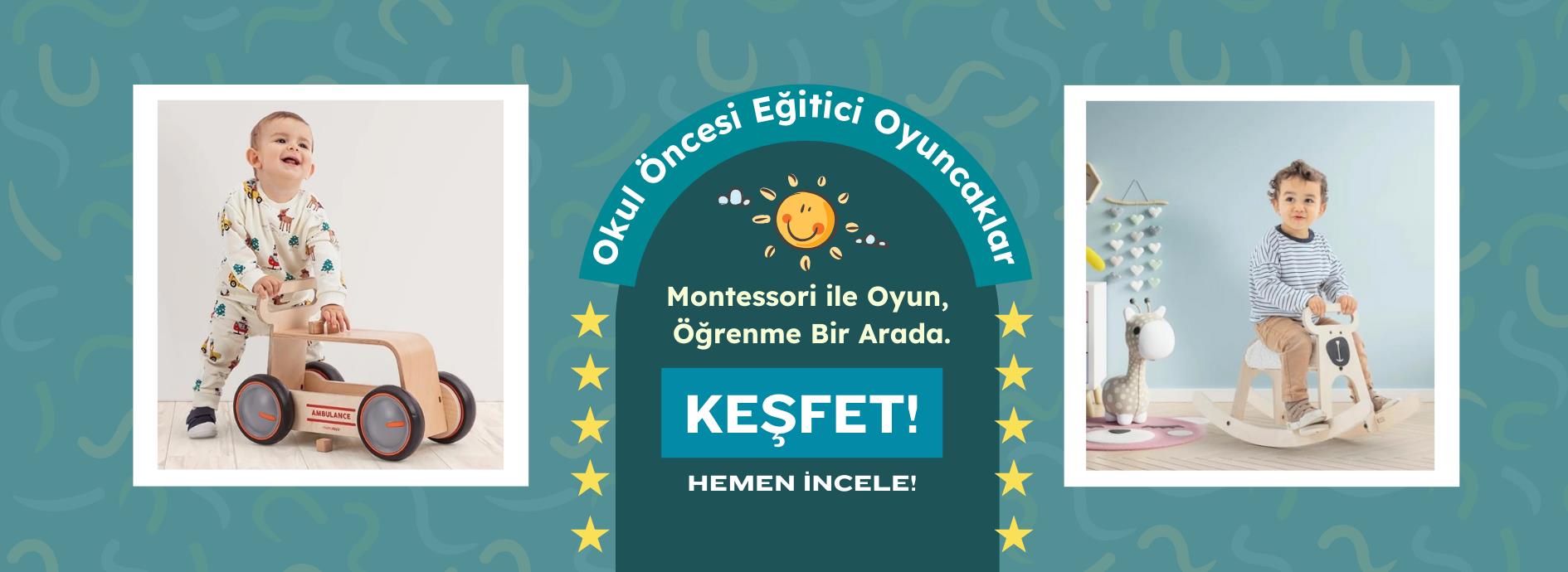 Montessori Eğitici Oyuncaklar