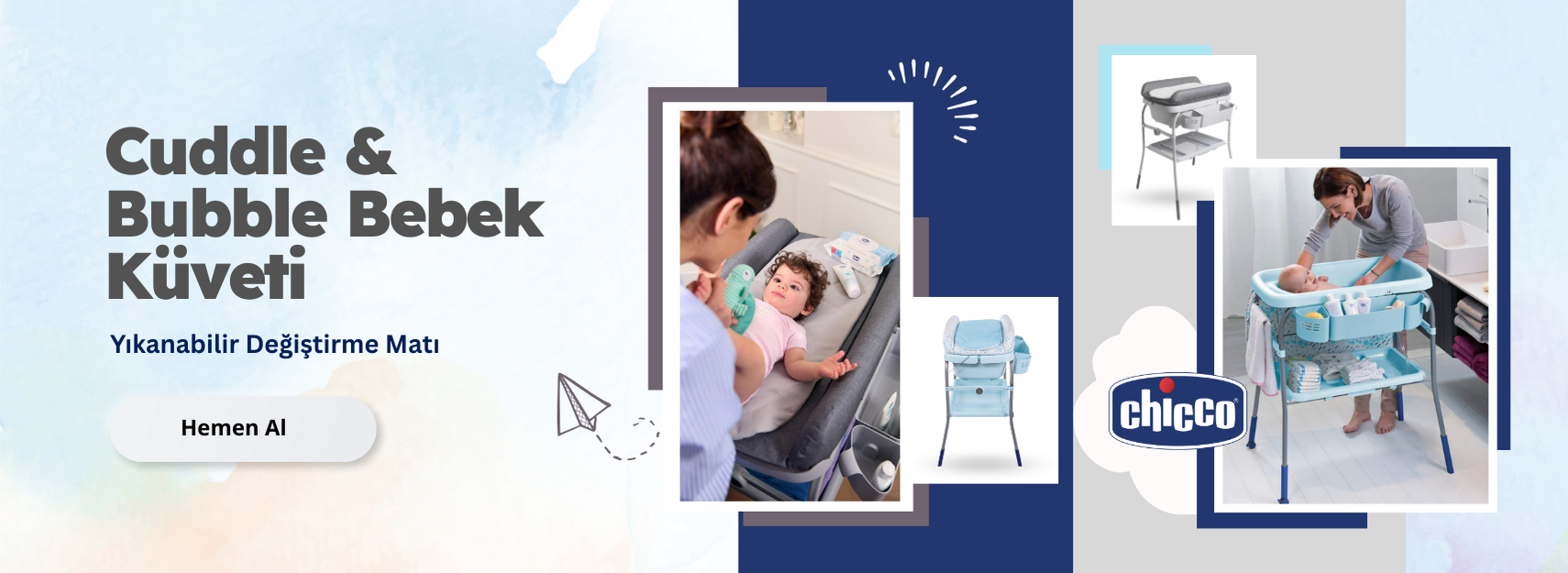 Cuddle & Bubble Bebek Küveti