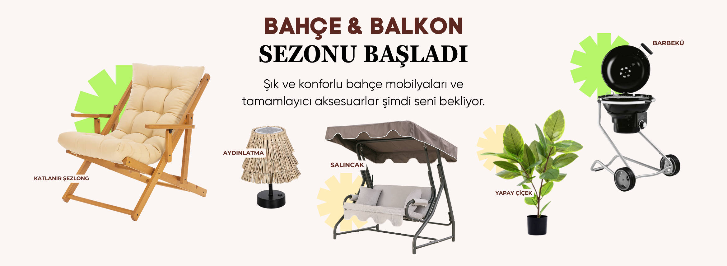 Bahçe Sezonu Başladı