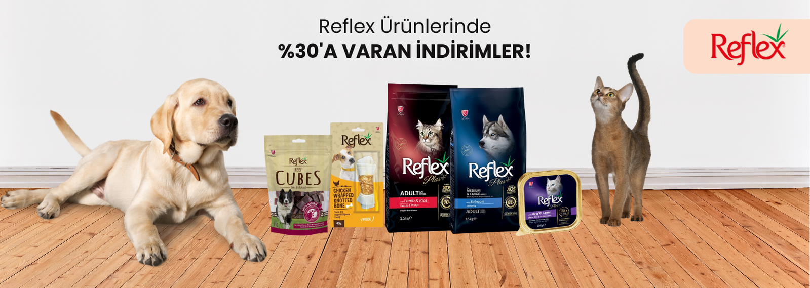 Reflex Kedi Köpek Mamaları