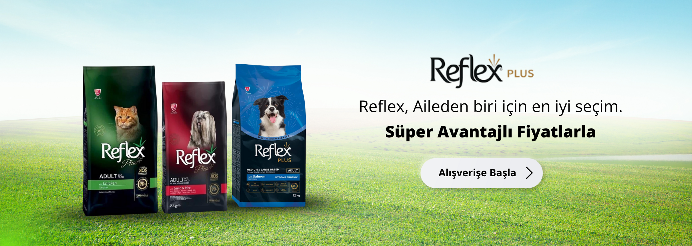 Reflex Plus Kedi Köpek Mamaları