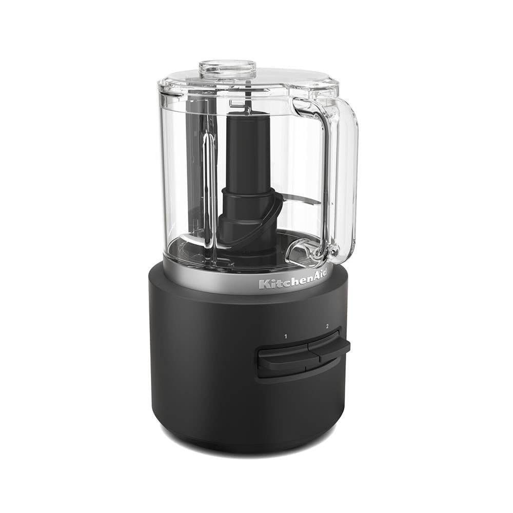 KitchenAid 5KFCR531BM Kablosuz Mutfak Robotu Siyah (Bataryalı) 