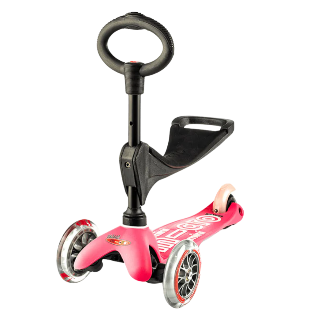 Micro Mini Micro 3in1 Deluxe 3 Tekerlekli Scooter Pink