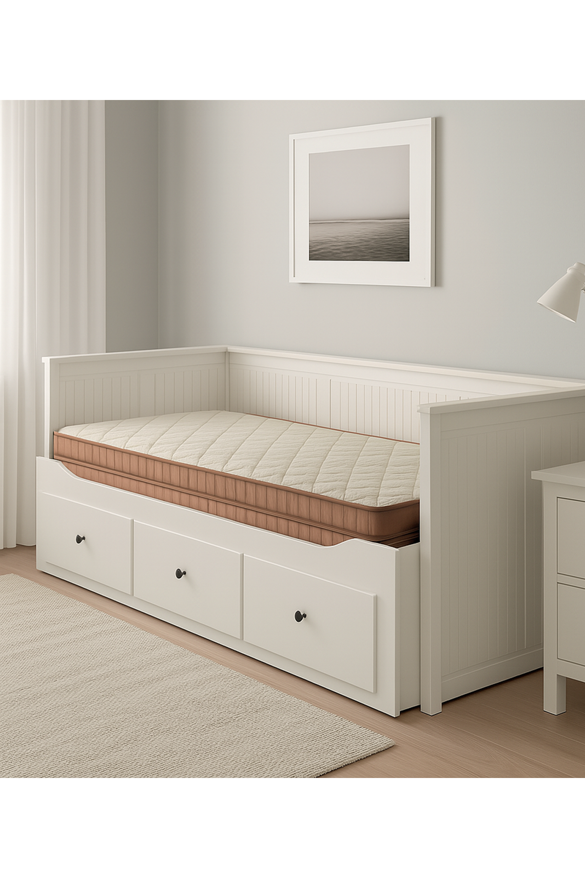 Reyo Divan Hemnes Uyumlu Katlanır Sünger Yatak 160x200 cm