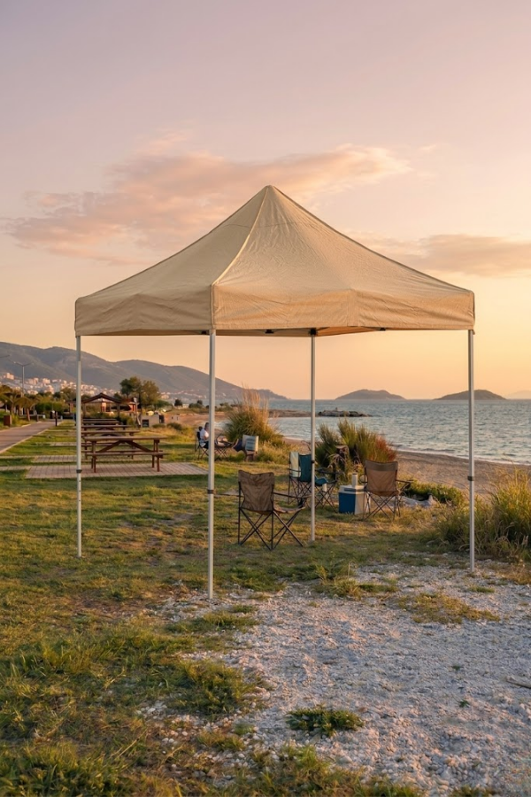 Reyo 3x3 Krem Hızlı Kurulum Çardak