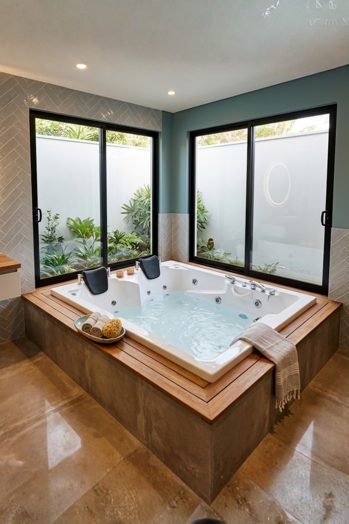 Kuntbay 149×149 H 60 Çift Kişilik Jakuzi