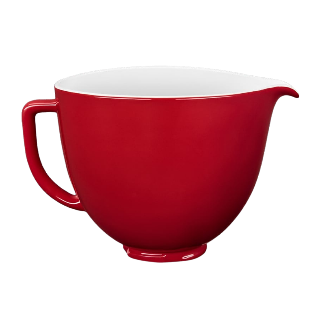 KitchenAid 5KSM2CB5ER 4.7 lt Stand Mikser İçin Seramik Kase Kırmızı