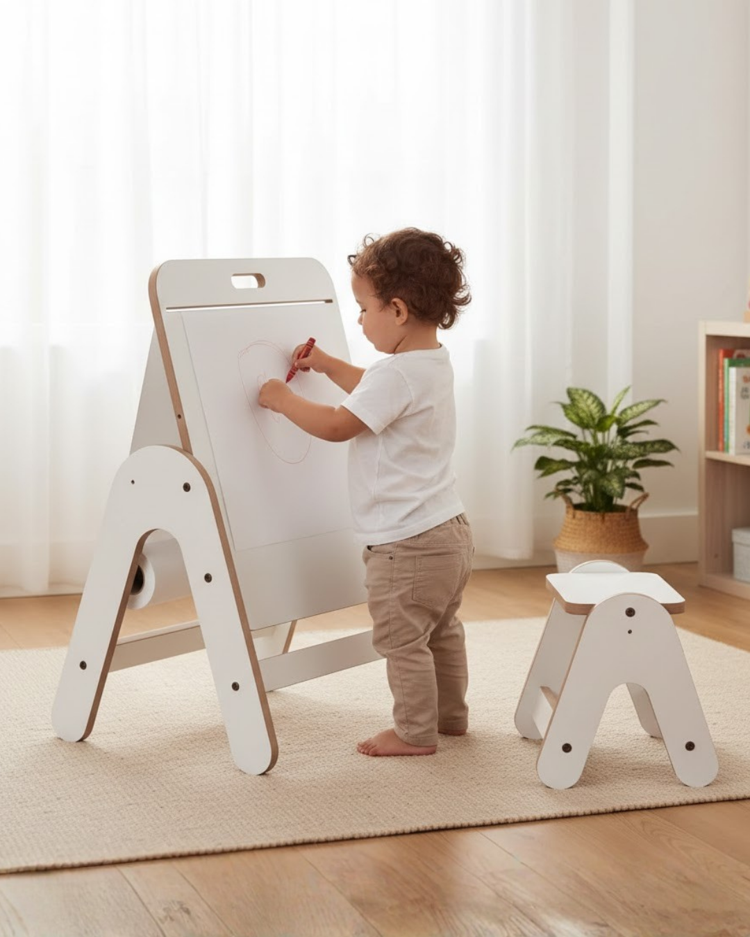 Mamatoyz Massam Beyaz Mdf Aktivite Masası