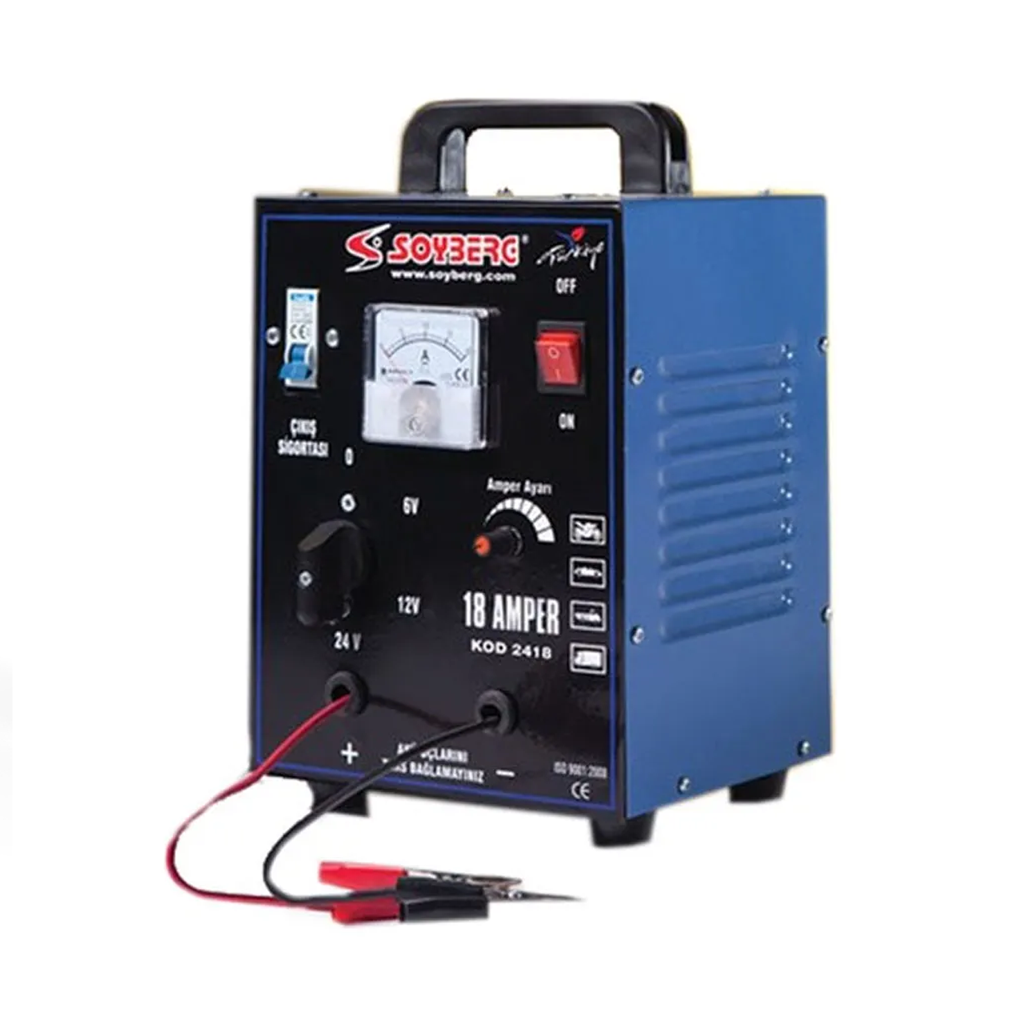 Soyberg S-2418 İki Akülük Şarj Cihazı