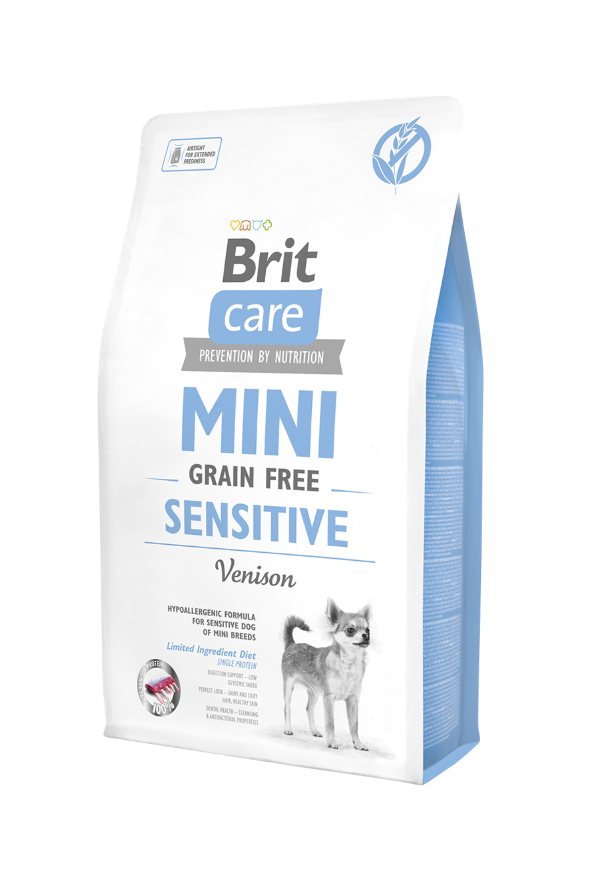 Brit Care Mini Sensitive Geyik Etli 2 kg Küçük Irk Yetişkin Köpek Maması