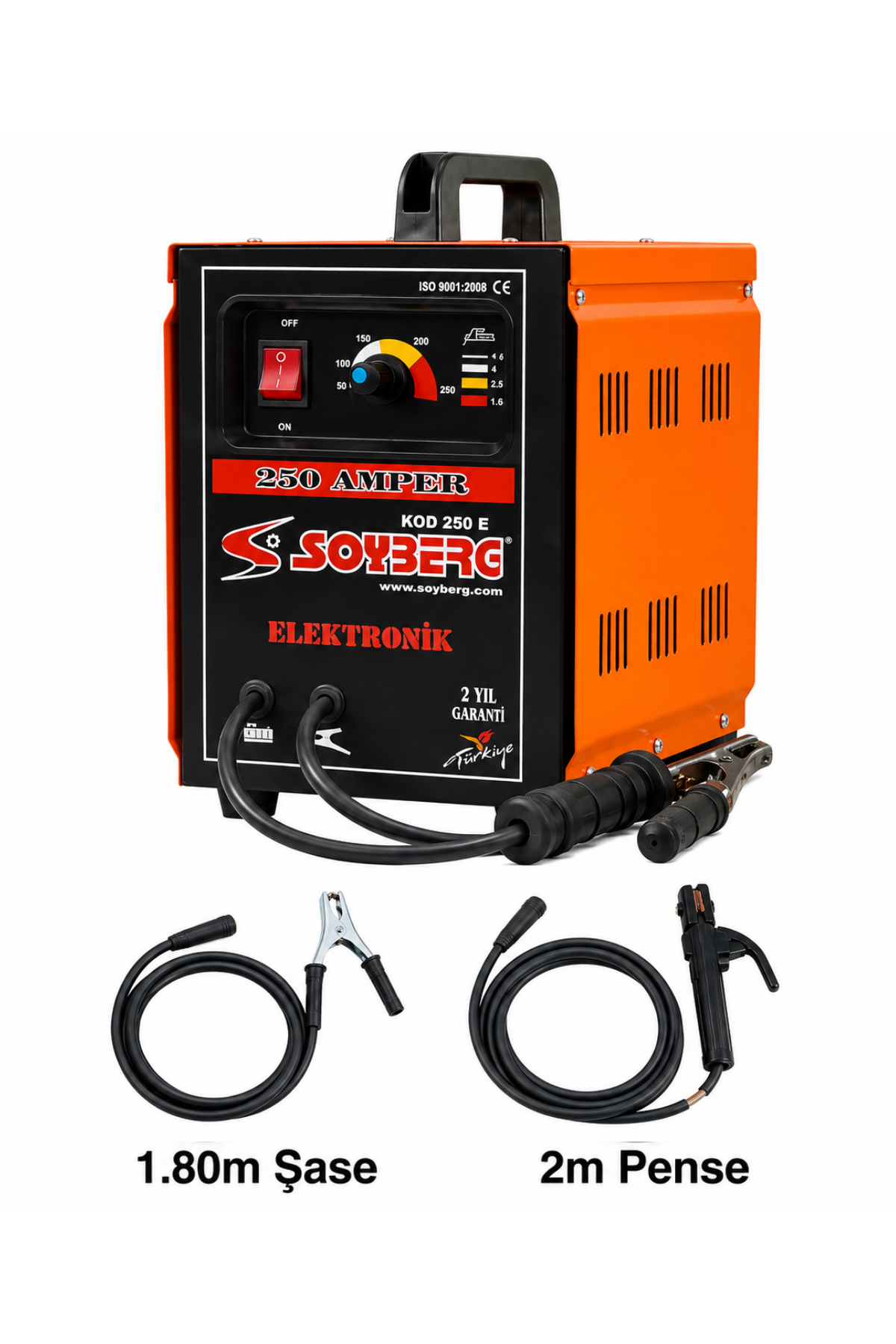 Soyberg 250 E 250 Amper Çanta Kaynak Makinesi
