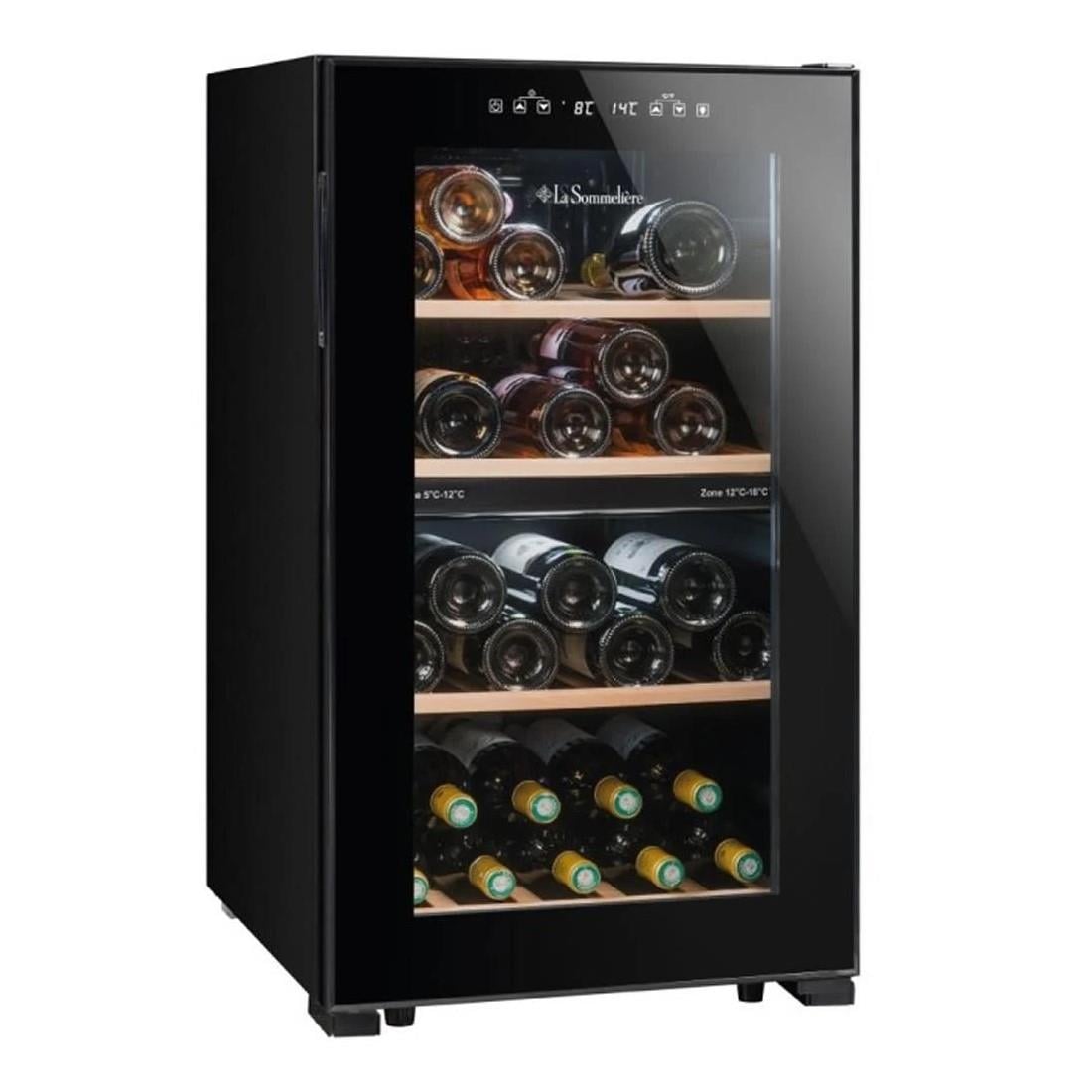 La Sommeliere LS512ZBLACK Solo Şarap Dolabı - 50 Şişe