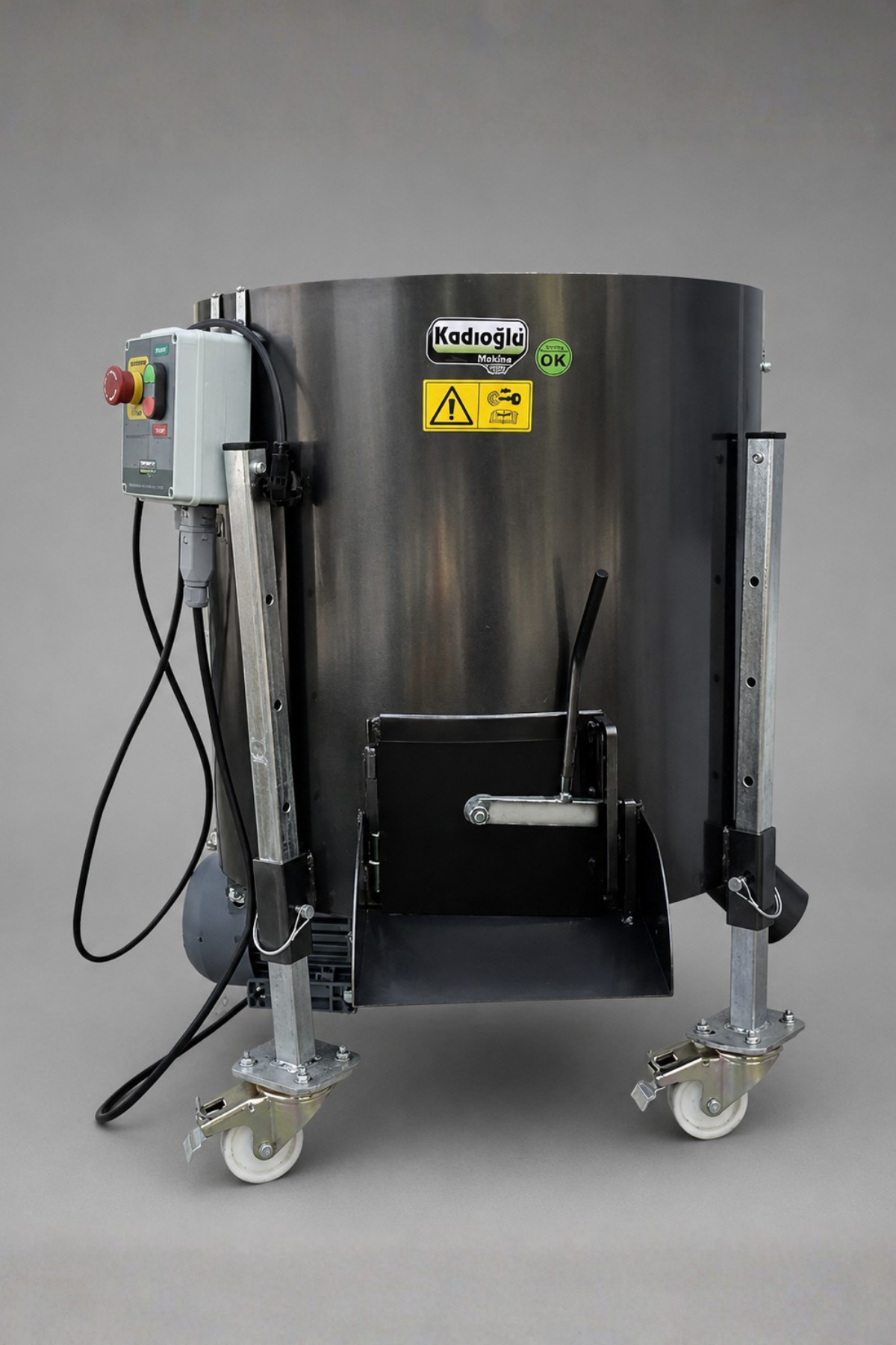 Kadıoğlu Cks90160 Standart Devirli Ceviz Soyma Makinası 170 Litre