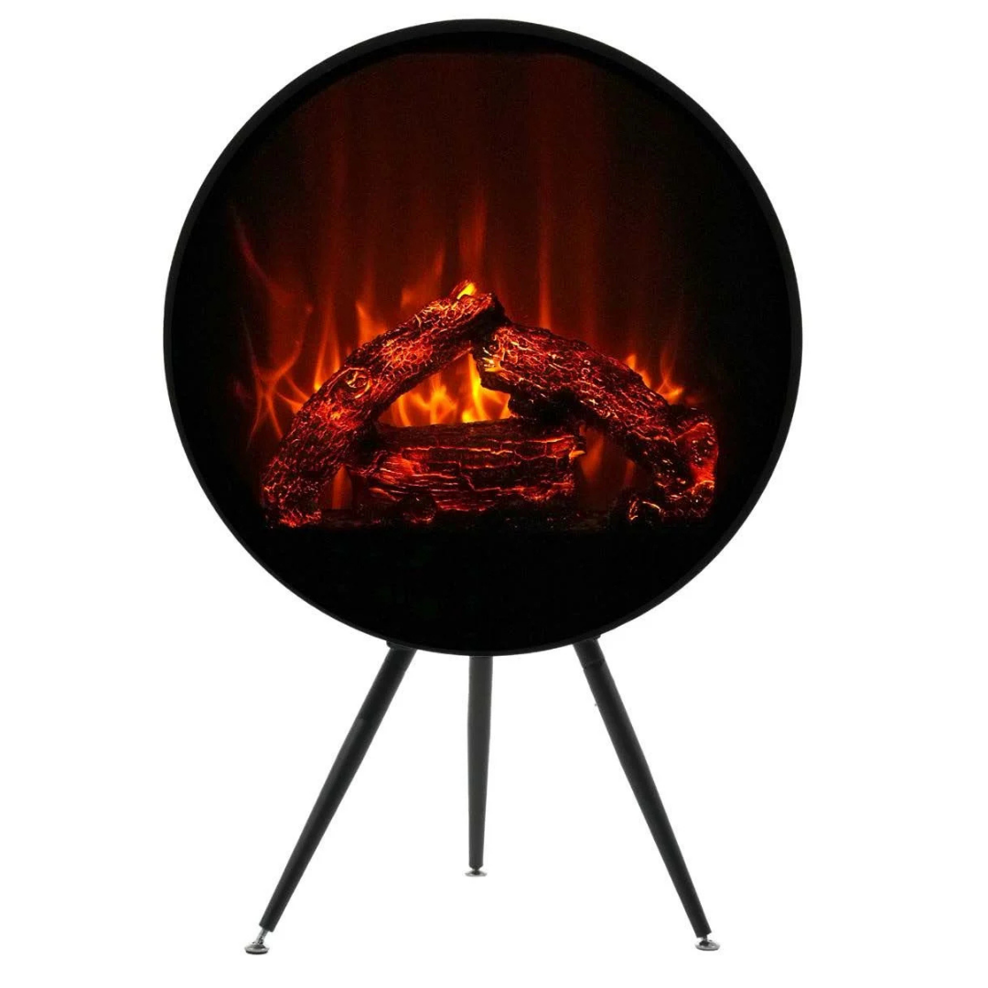 Flameline Kona KN75 2000W Ayaklı Dekoratif Elektrikli Şömine