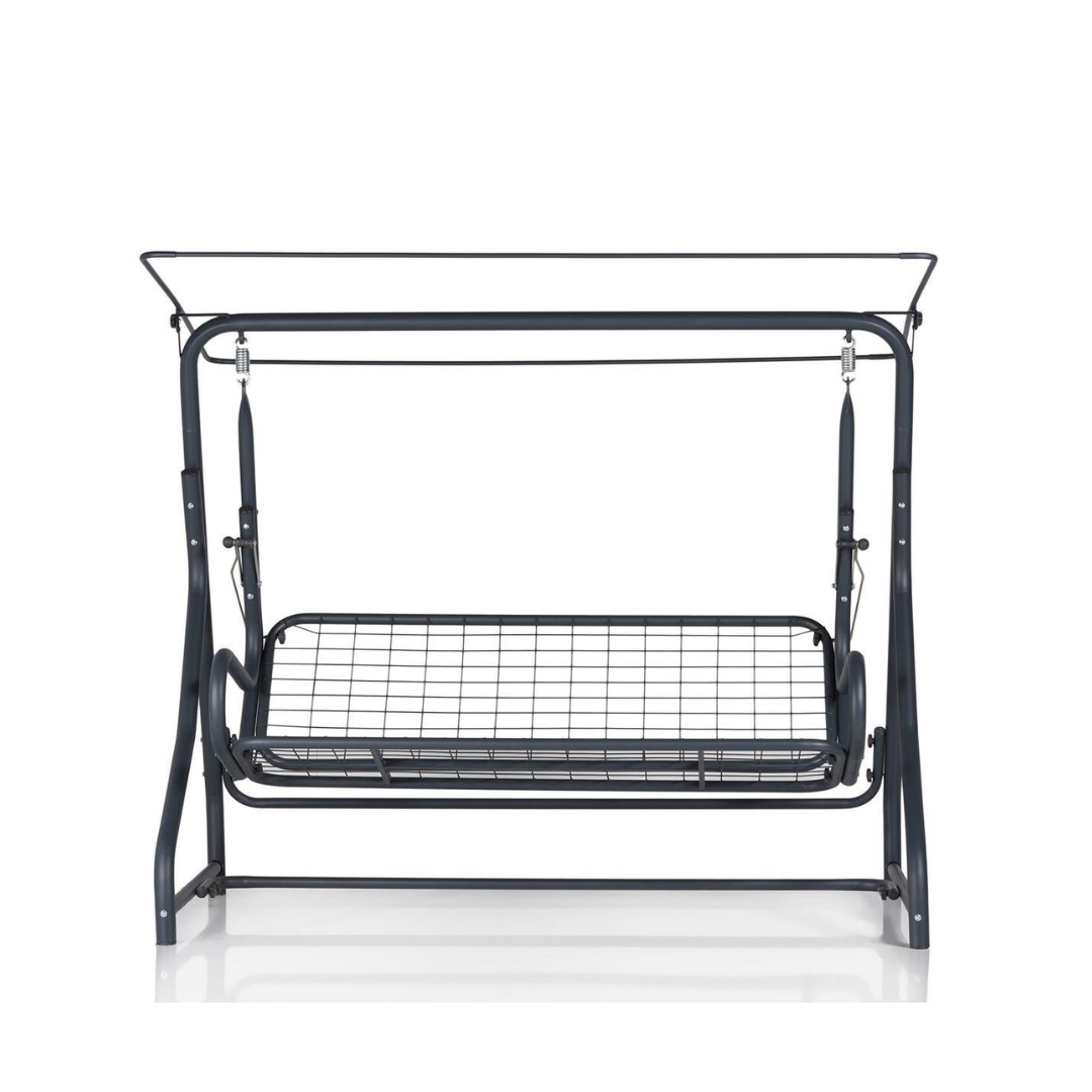 Erinöz Olea 3 Kişilik Yatarlı Mindersiz Bahçe Salıncağı İskeleti