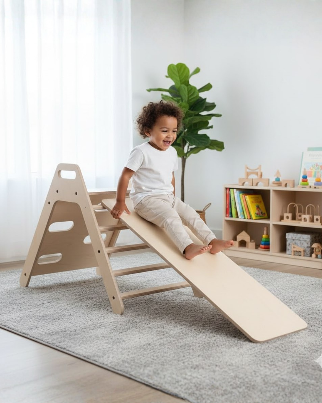 Mamatoyz Piky Pikler Tırmanma Üçgeni ve Kaydırak