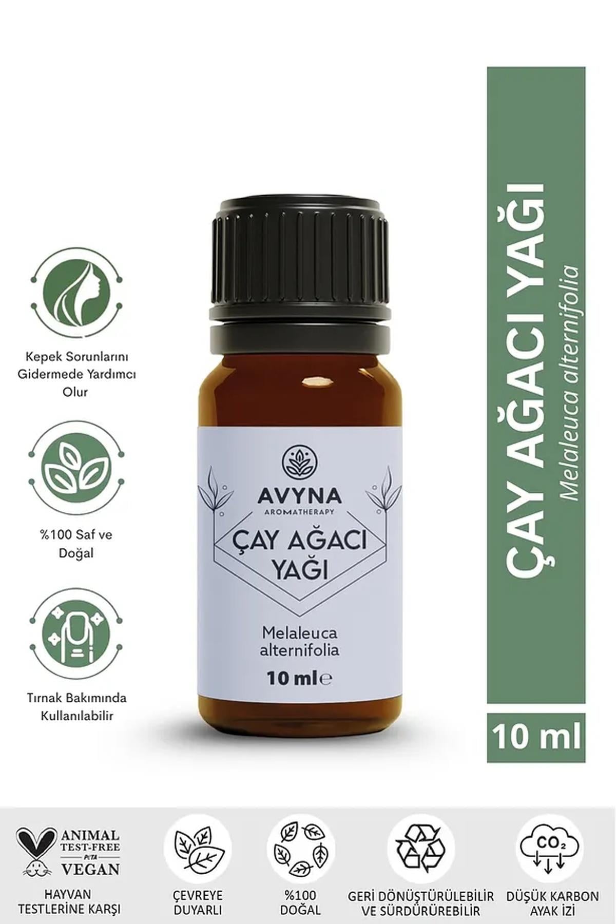 Avyna Çay Ağacı Uçucu Yağı 10 ml %100 Saf ve Doğal