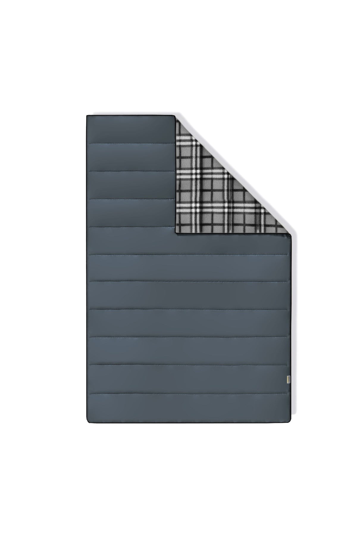 Haegs Flanel Kamp Battaniyesi, Seyahat Yorganı Dış Mekan Hafif Kompakt Outdoor Kamp Çadır Karavan Battaniye 215-150 cm Antrasit