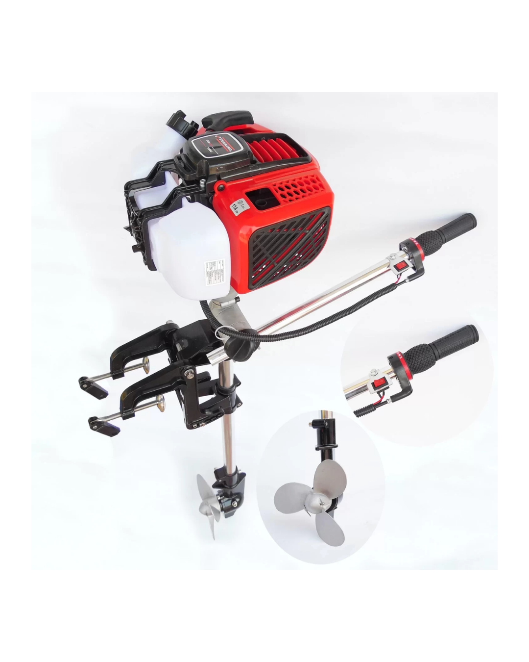 Ferrino Kayık Tekne Sandal Aparatı 2.6hp Marşlı Motorlu 2 Zamanlı