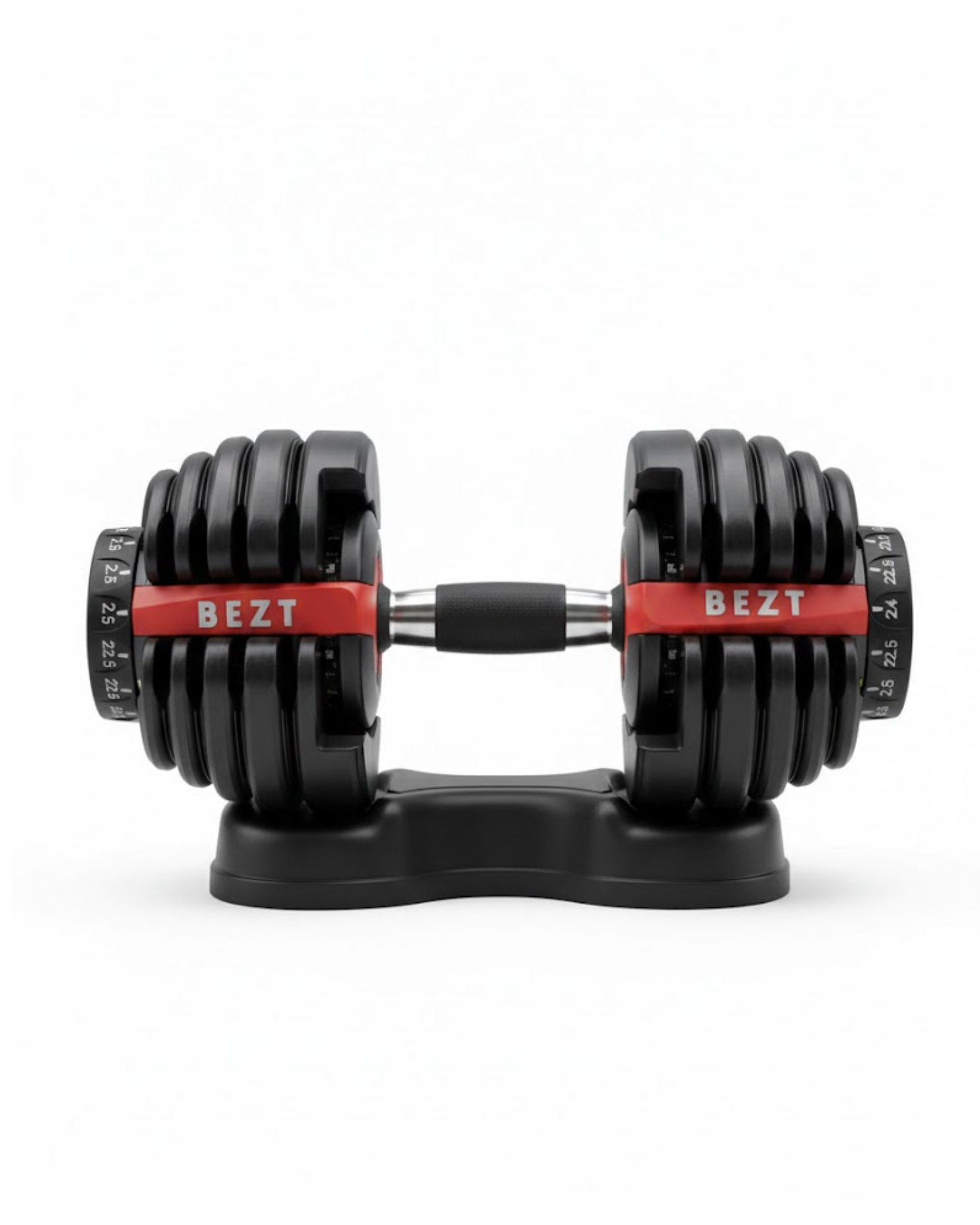 Bezt Pro Sports Ayarlanabilir Dambıl Seti 2,25–24 kg Kırmızı