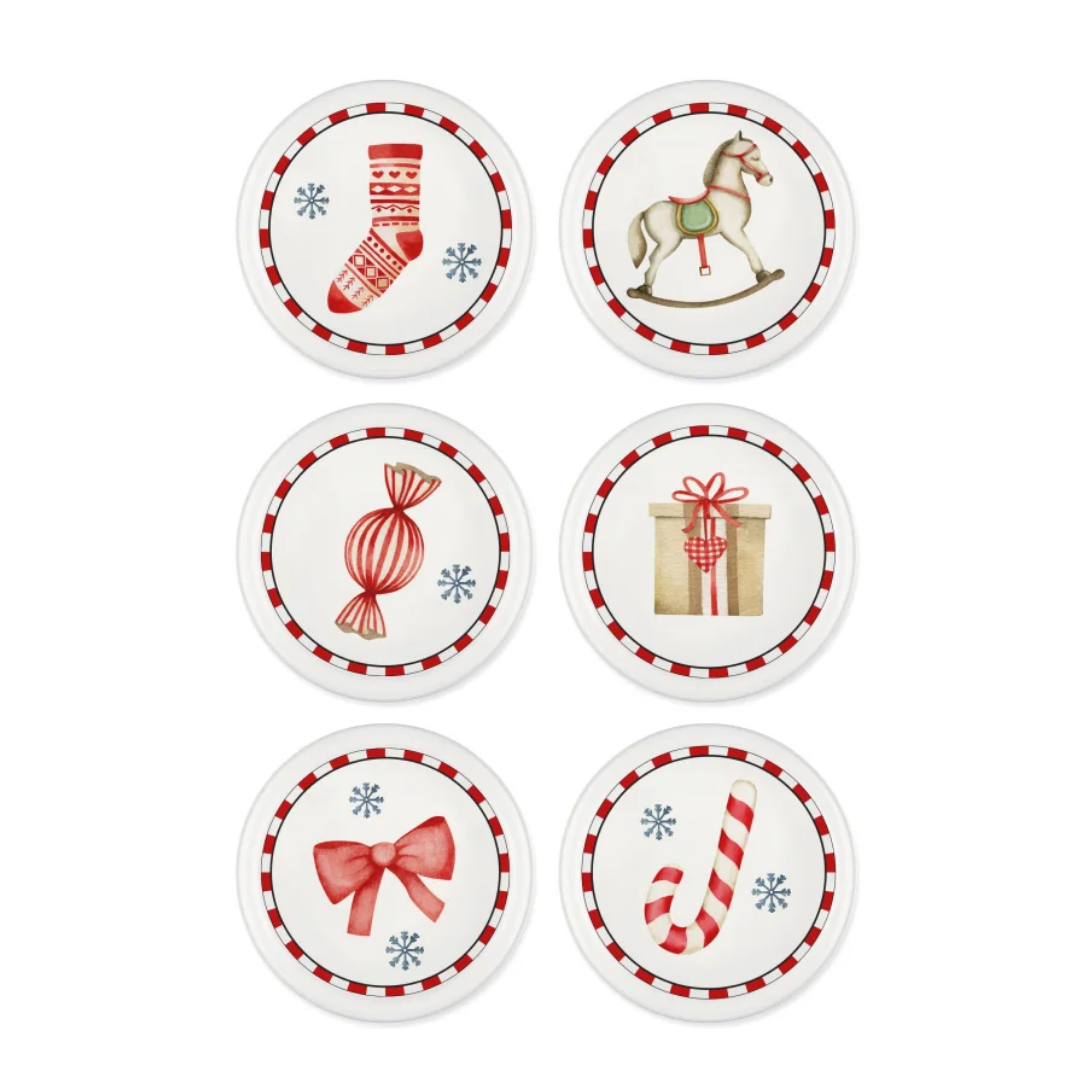 The Mia Globe Çerezlik 6 Parça 10 cm