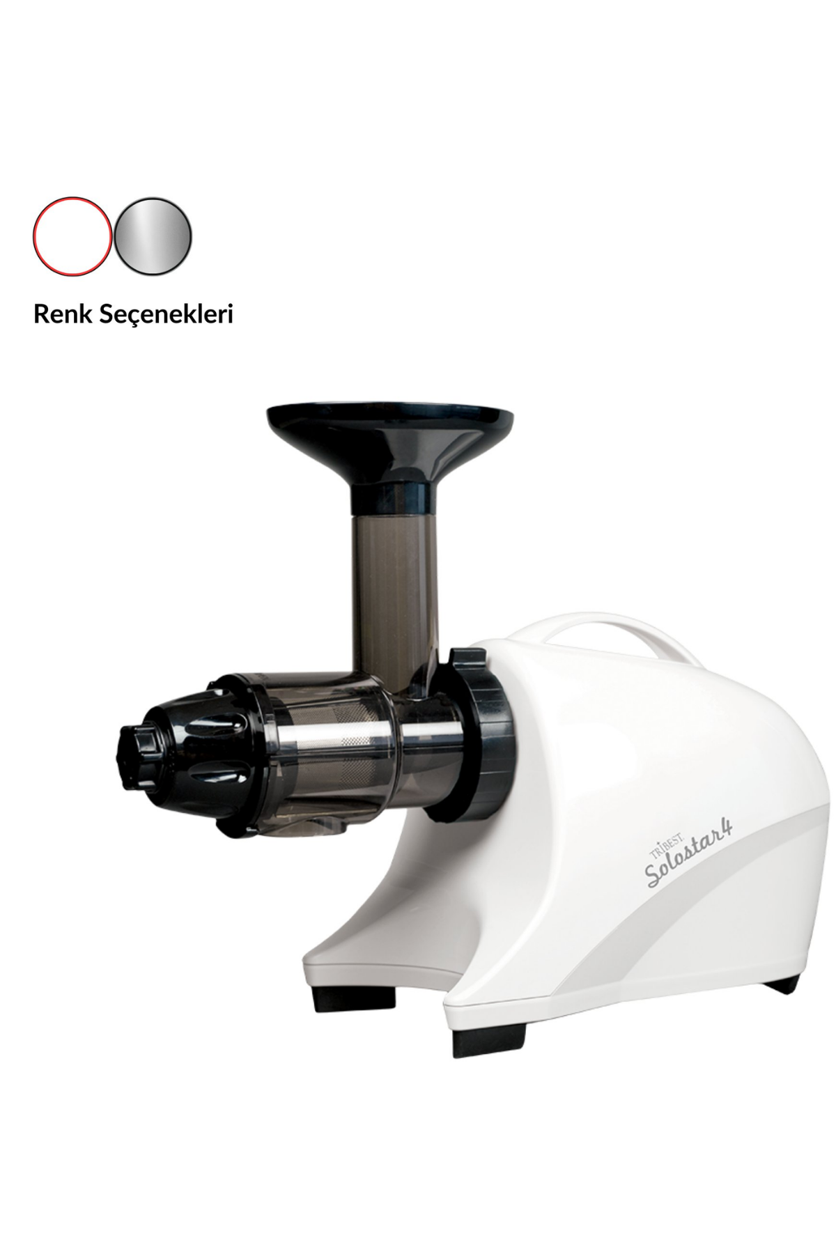 Tribest Solostar SS-4200 F Soğuk Sıkım Cold Press Meyve ve Sebze Sıkacağı Beyaz
