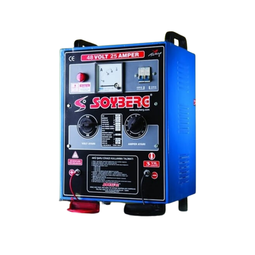 Soyberg 425 Akü Şarj Cihazı 48 Volt 25 Amper