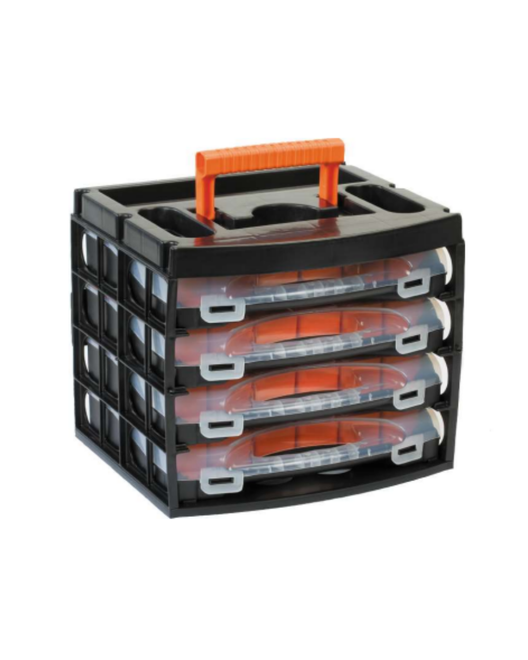 Port-Bag PP08 Poly 4 Çekmeceli Taşınabilir Aksesuar Organizer Seti