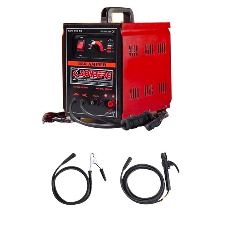 Soyberg 250 EŞ Şarjlı Kaynak Makinesi