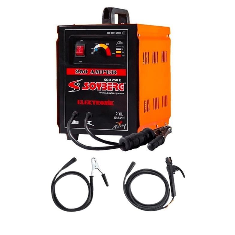 Soyberg 250 E 250 Amper Çanta Kaynak Makinesi