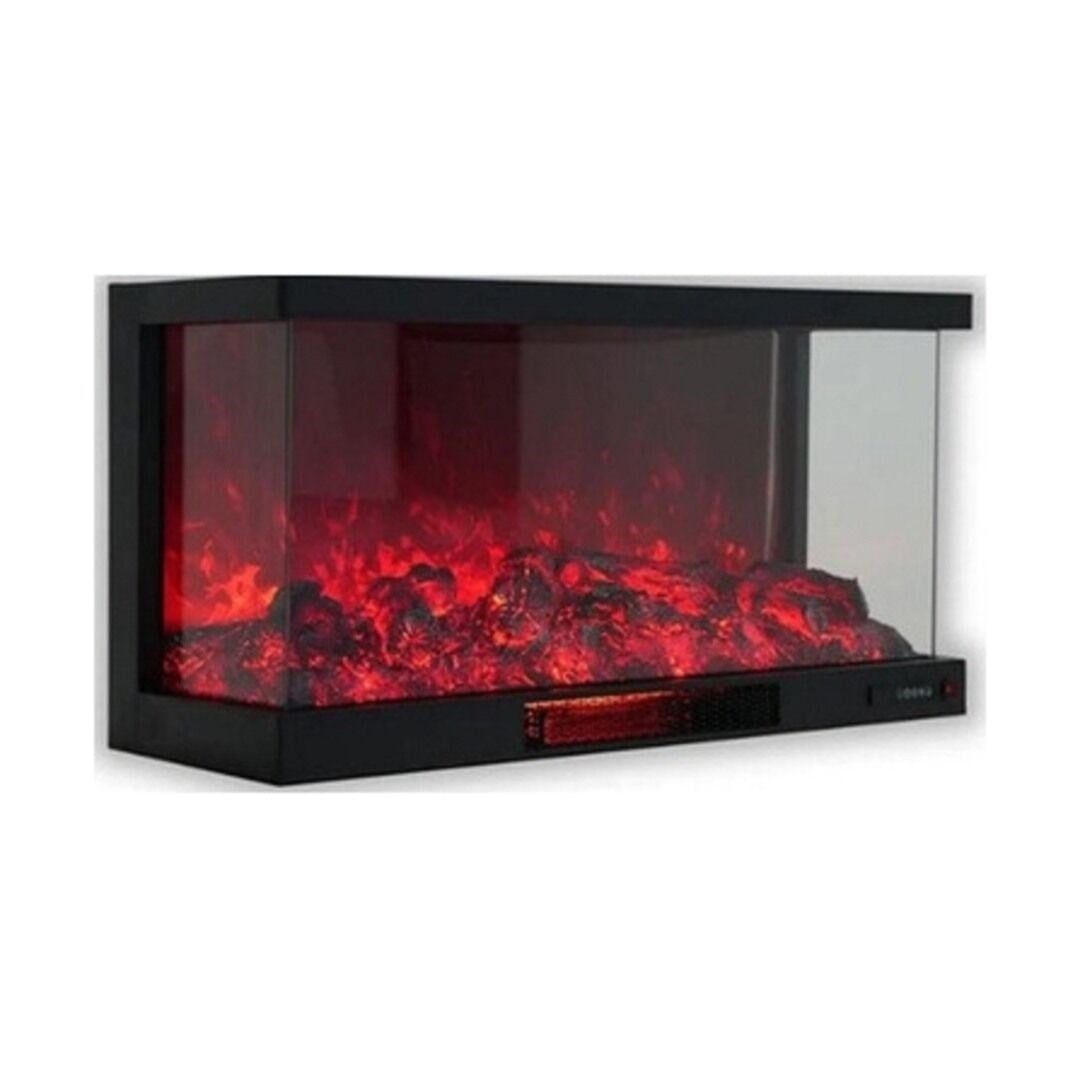 Alaz Efekt AE120.3A Elektrikli Şömine Üç Açık Wifi Bluetoothlu Prizmatik 120 Lik