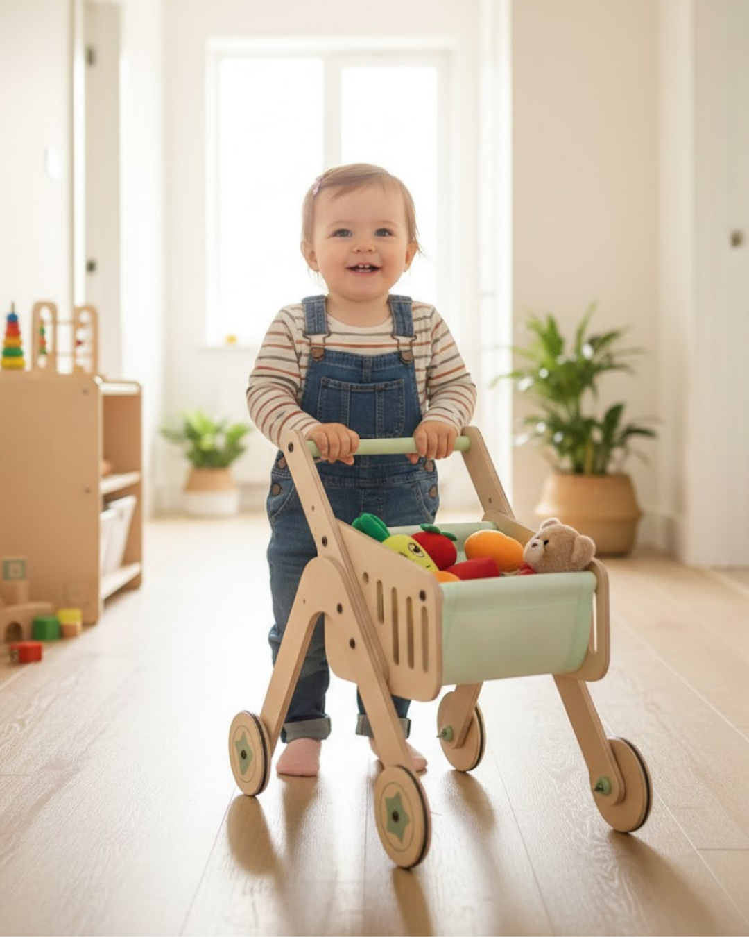 Mamatoyz Trio Shopper Yürüteç ve Oyuncak Avm Arabası