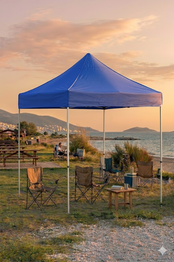 Reyo 3x3 Mavi Hızlı Kurulum Çardak