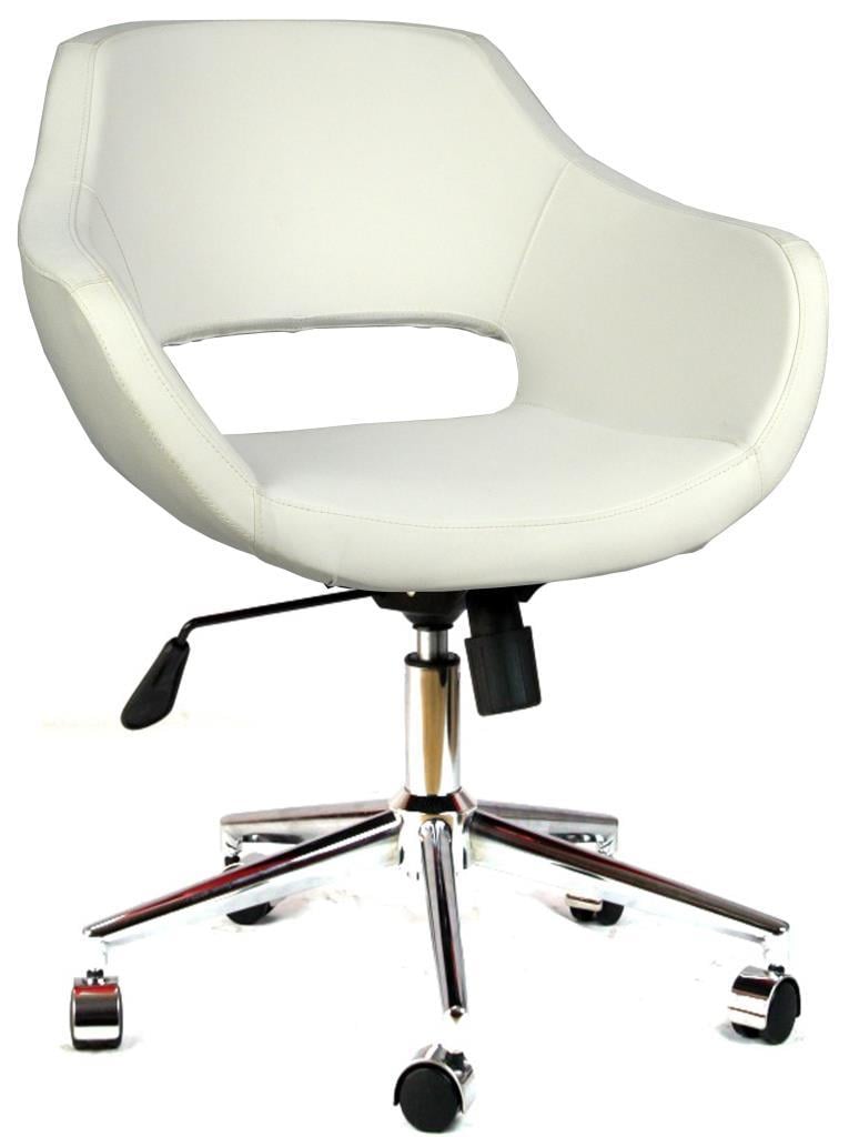 Bürocci Viva Metal Ayaklı Çalışma Koltuğu-Beyaz-2021A0109