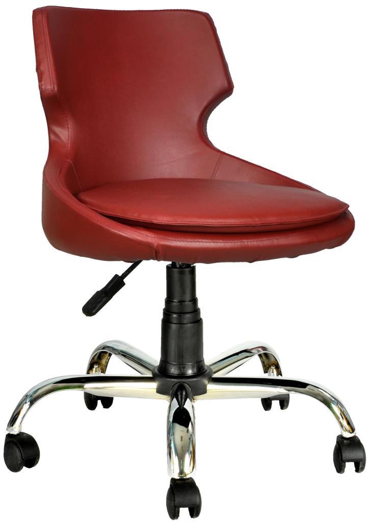 Bürocci Zaga Metal Ayaklı Çalışma Koltuğu-Bordo-2023D0102
