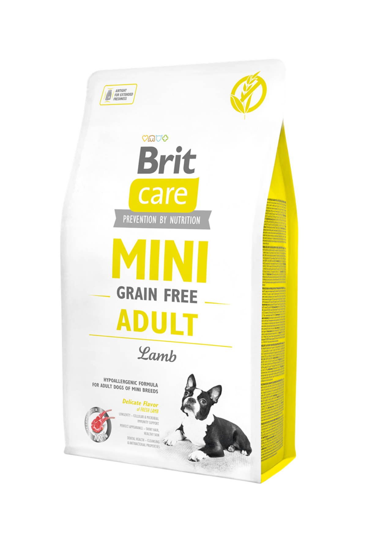 Brit Care Mini Tahılsız Kuzu Etli 2 kg Küçük Irk Yetişkin Köpek Maması