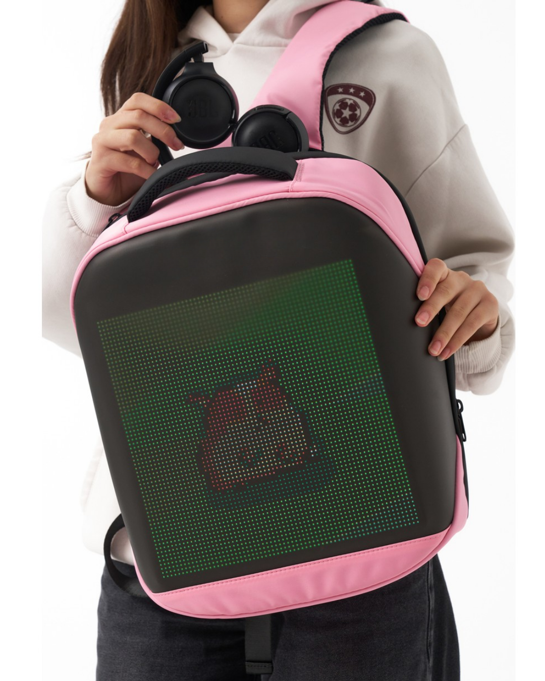 Reyo PixelBag Led Çocuk Çantası Pembe