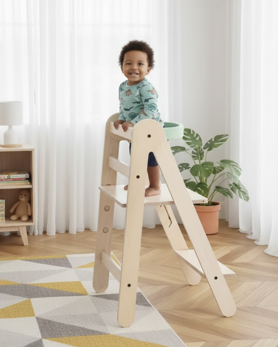 Mamatoyz Fold Öğrenme Kulesi – Mint