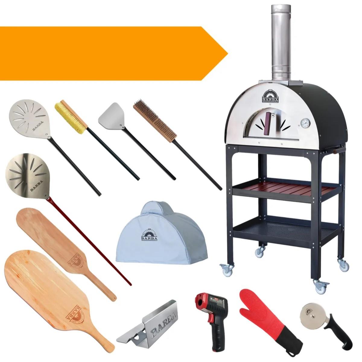 Barba FL46 Sehpalı Bahçe Fırını Profesyonel Paket