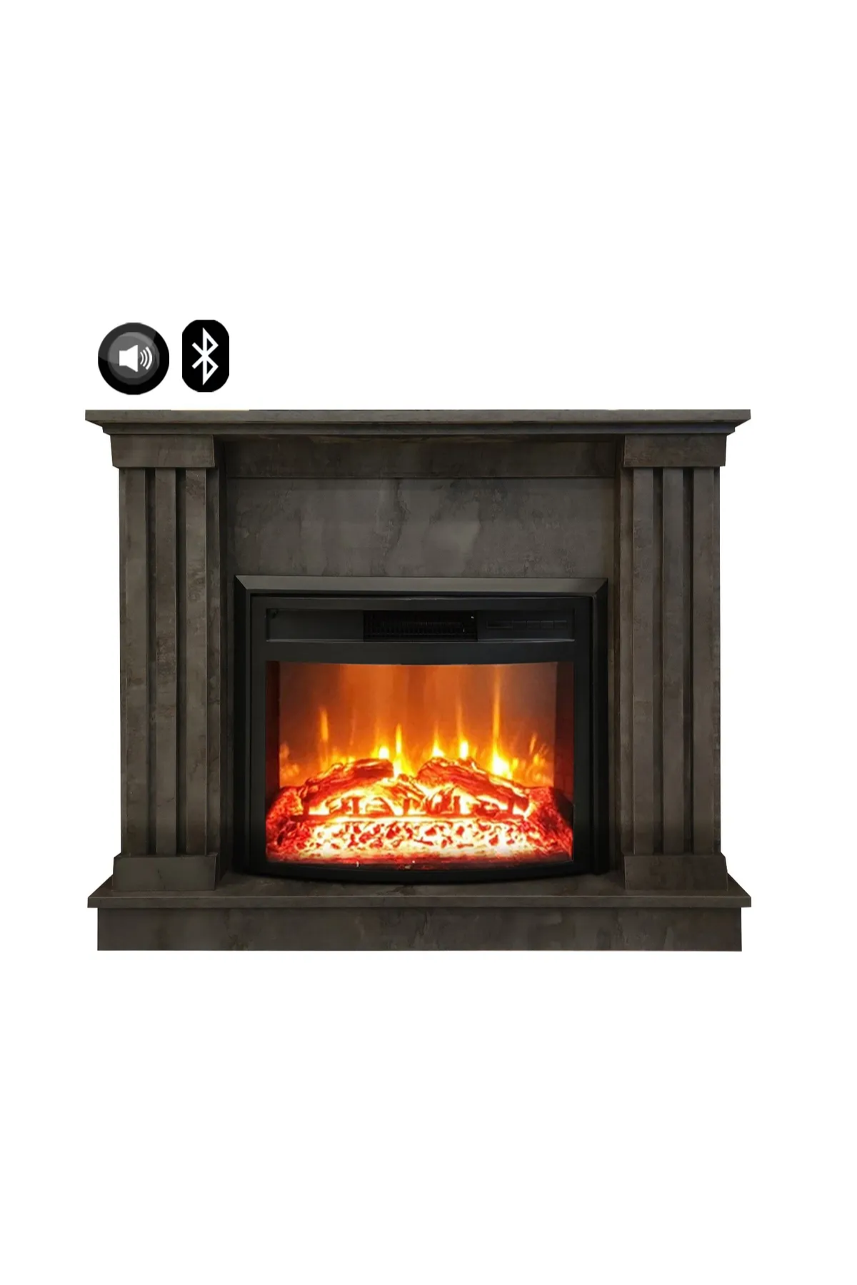 Dlc Urban Inory 1800W Bluetooth ve Ses Efektli Elektrikli Şömine